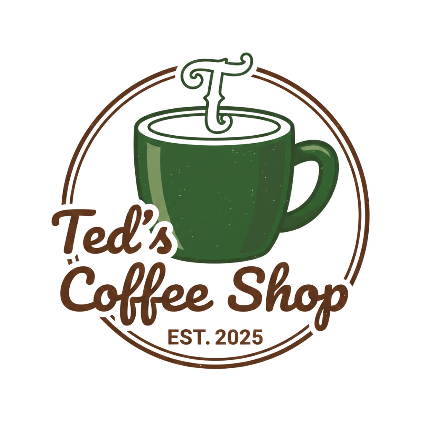 Ted's Coffee Shop Logo